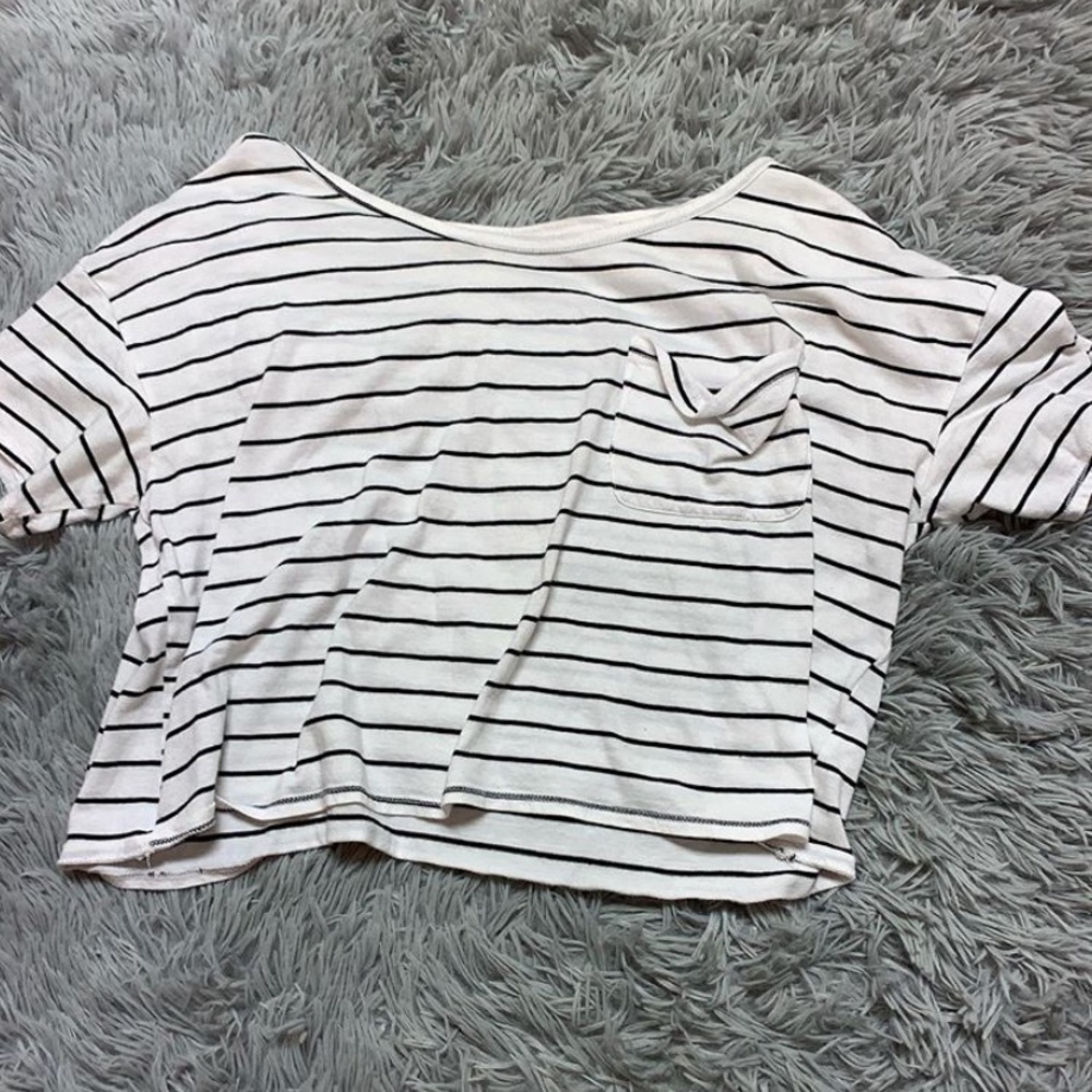 Off the shoulder crop top